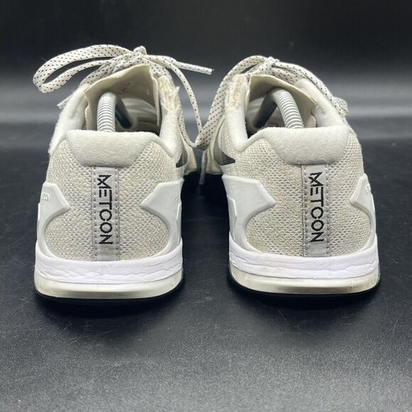 Nike Metcon 3 Womens 7 849807-100 crossfit gym training sneaker white black - Picture 5 of 9